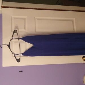 Blue prom dress
